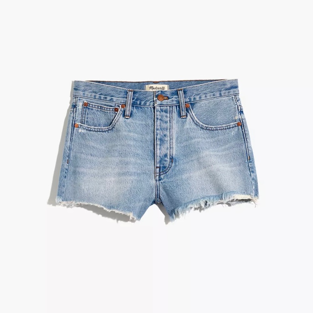*NWT* Madewell Relaxed Denim Shorts in Cedarcroft Wash *sold out on Madewell.com